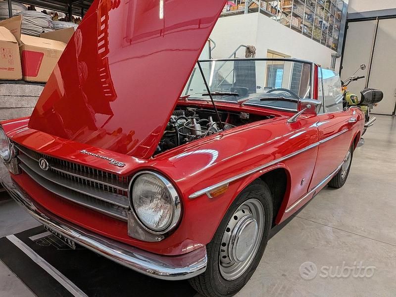 Usata Innocenti 950 Spider 1960 Rosso Coupé