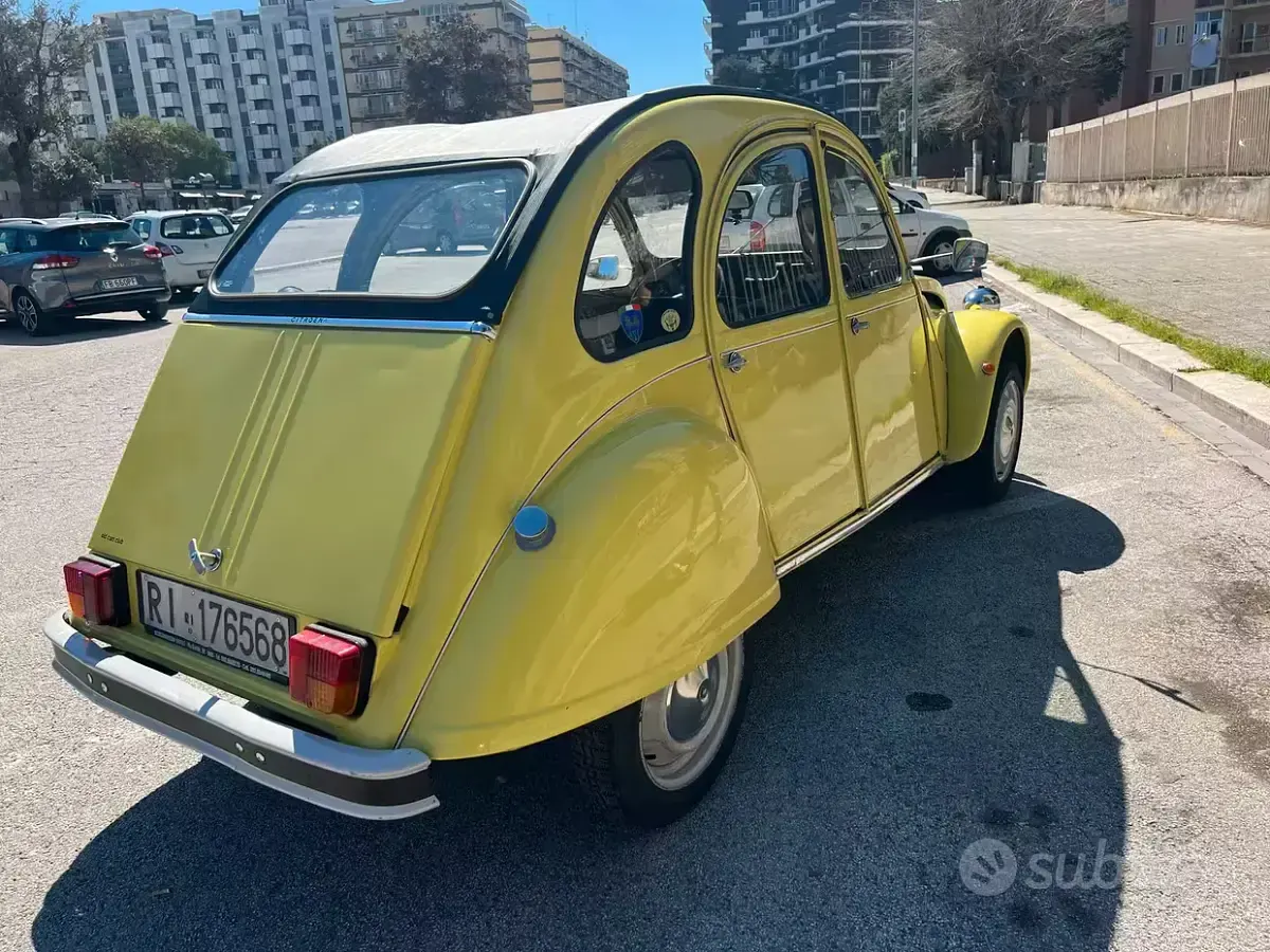 Usata Citroën 2CV 1970 Giallo Berlina
