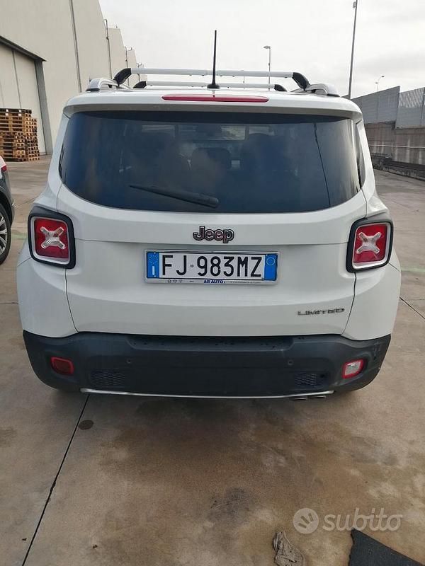 Usata Jeep Renegade Limited 120 CV (88 kW) 2017 Bianco SUV