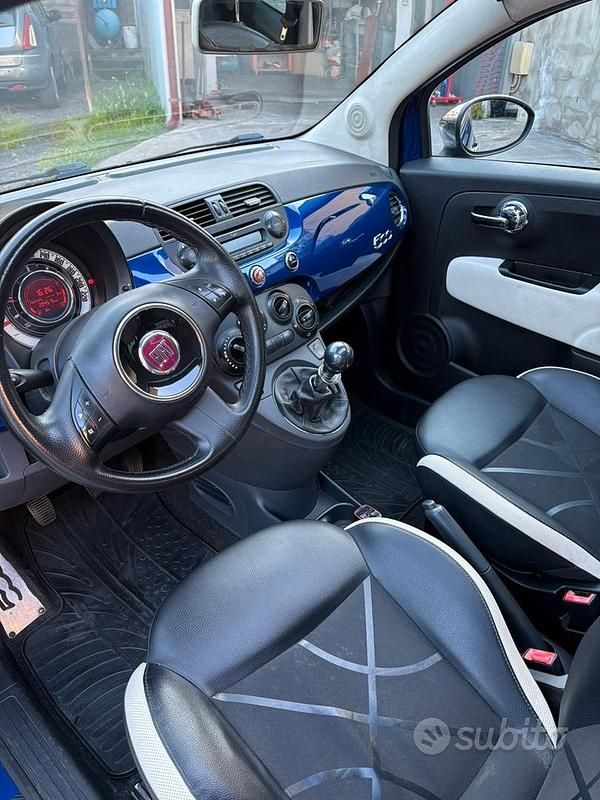 Usata Fiat 500S Sport 2008 Blu Berlina