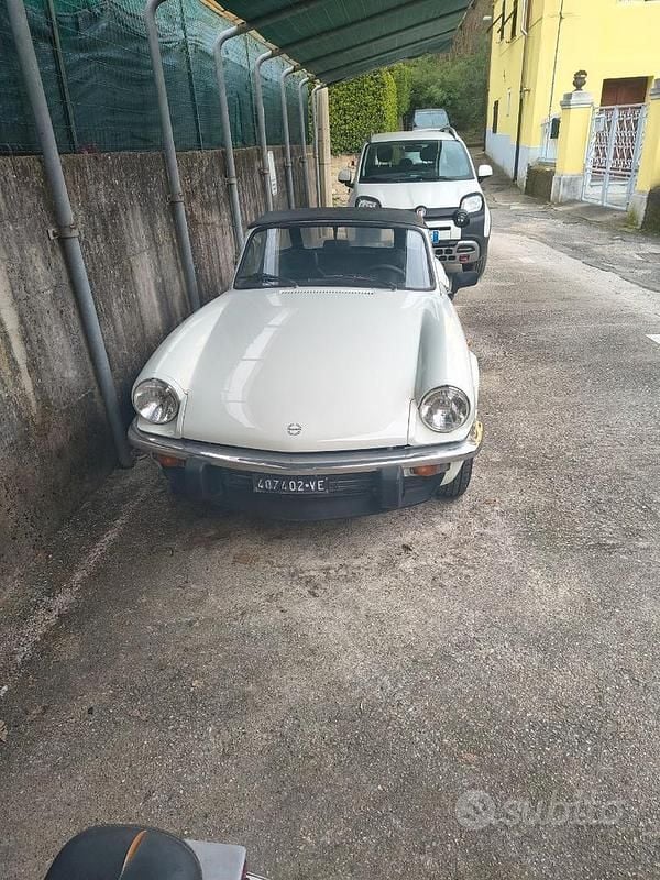 Usata Triumph 1500 1970 Bianco Berlina