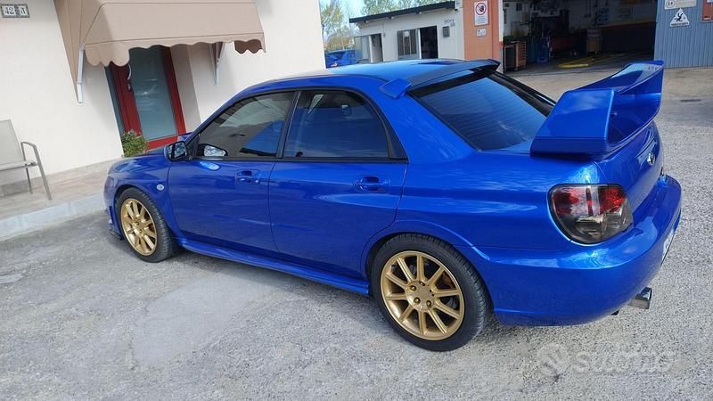 Usata Subaru Impreza 280 CV (205 kW) 2006 Blu Berlina