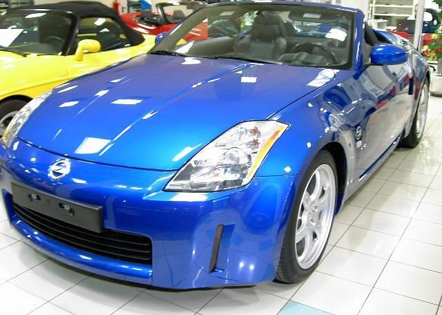 Blu met. Usata 2005 Nissan 350Z Cabrio | 22.900 € (Buon prezzo) - Immagine 1/4