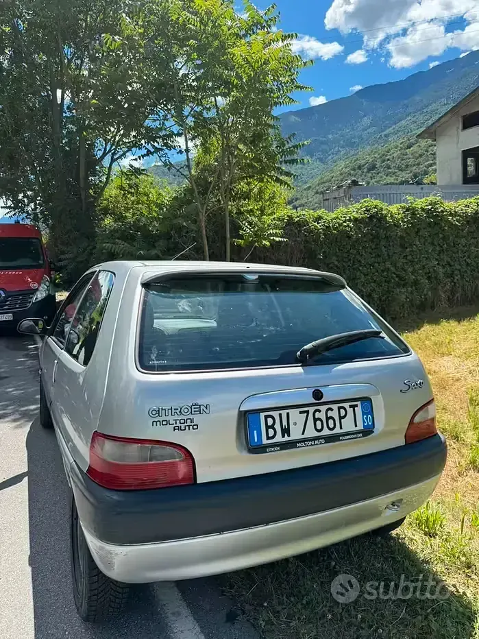 Usata Citroën Saxo 60 CV (44 kW) 2002 Grigio Utilitaria