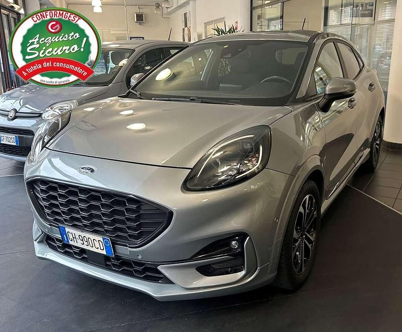 Usata Ford Puma ST-Line 125 CV (91 kW) 2022 Solar silver SUV