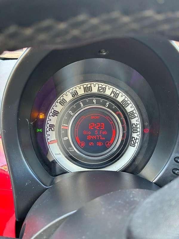 Usata Fiat 500 Lounge 99 CV (72 kW) 2010 Rosso Berlina