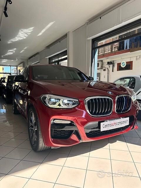 Usata BMW X4 M Sport 190 CV (139 kW) 2019 Rosso SUV