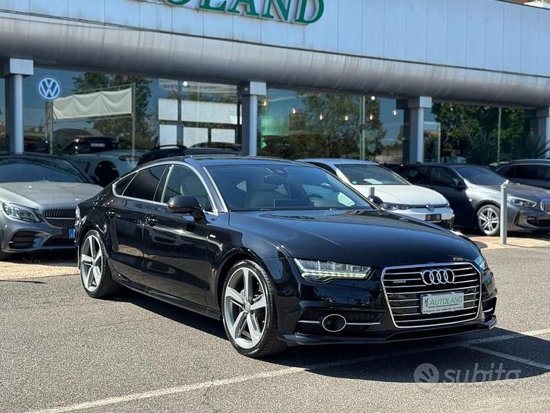 Usata Audi A7 S-Line 272 CV (200 kW) 2015 Nero Utilitaria