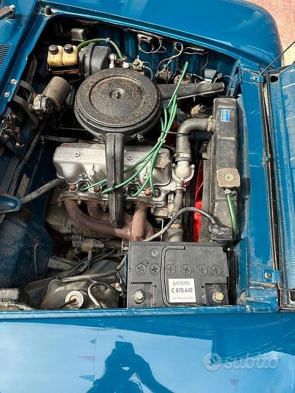 Usata Fiat 1500 1960 Blu Berlina