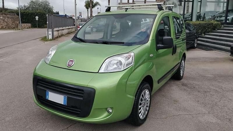 Usata Fiat Qubo Dynamic 77 CV (56 kW) 2013 Verde Monovolume