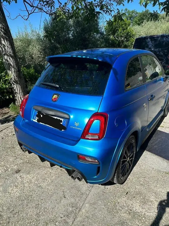 Usata Abarth 595 Competizione 180 CV (132 kW) 2022 Blu Berlina