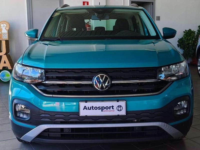 Usata VW T-Cross Style 95 CV (69 kW) 2021 Blu/azzurro SUV