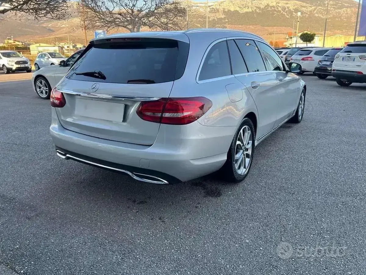 Usata Mercedes C220 170 CV (125 kW) 2017 Grigio Station wagon