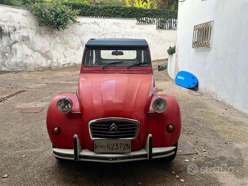 Usata Citroën 2CV 29 CV (21 kW) 1987 Rosso Berlina