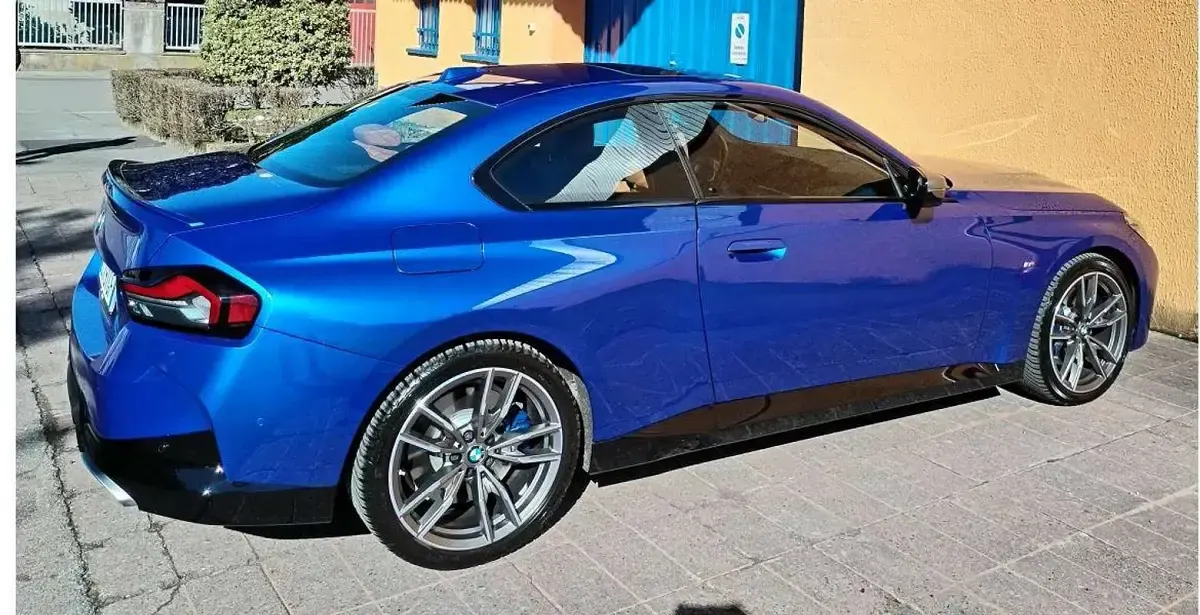 Usata BMW M240i M Sport 374 CV (275 kW) 2024 Blu Coupé