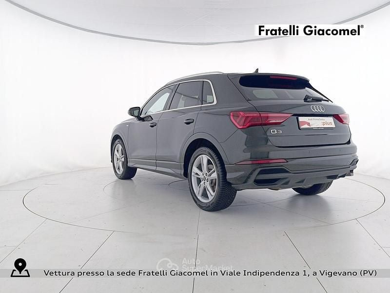 Usata Audi Q3 S-Line 150 CV (110 kW) 2024 Nero mito metallizzato SUV