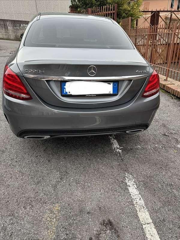 Usata Mercedes C220 Premium 170 CV (125 kW) 2017 Grigio Berlina