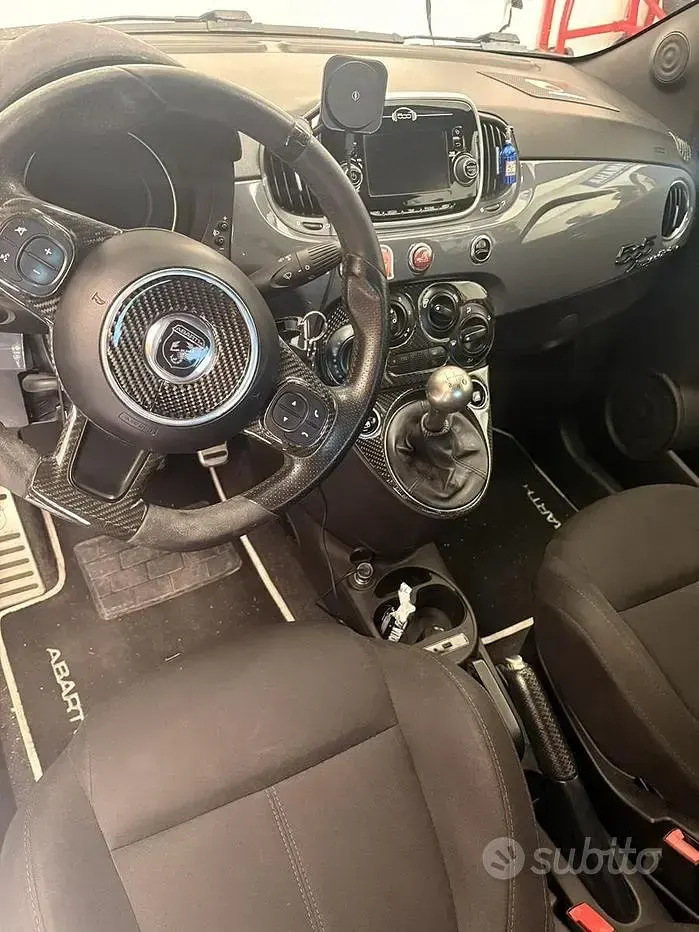 Usata Abarth 595 145 CV (106 kW) 2018 Grigio Berlina
