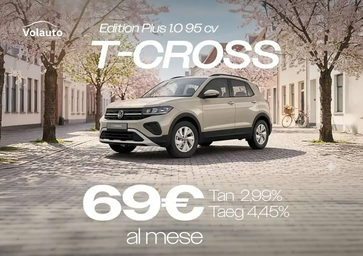 Neu VW T-Cross Edition 95 PS (69 kW) 2026 Grau SUV
