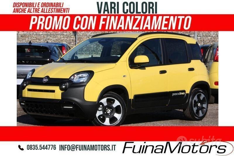 Giallo Nuova 2025 Fiat Panda Cross Cross Due volumi | 13.950 € - Immagine 1/4