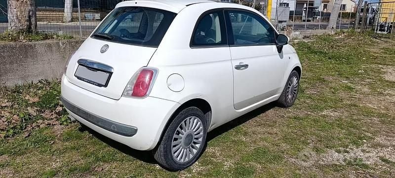 Usata Fiat 500 Lounge 75 CV (55 kW) 2007 Bianco Berlina