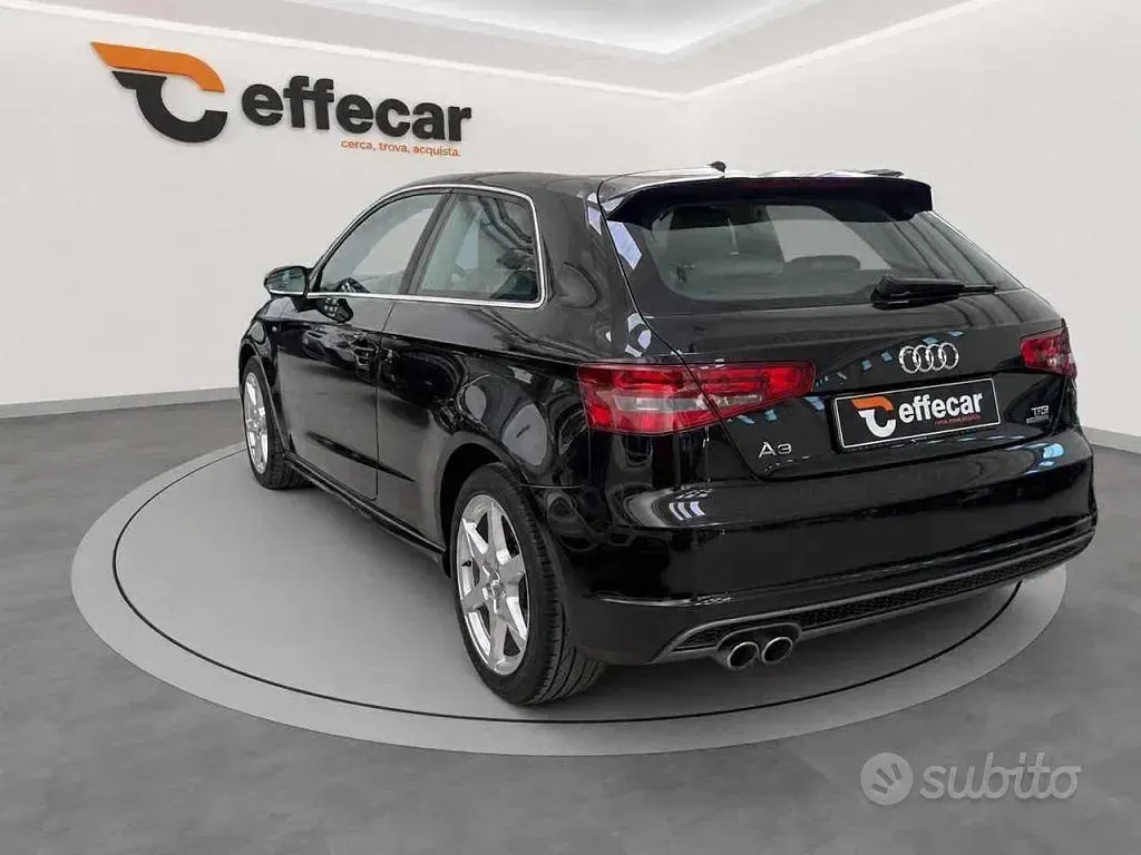 Usata Audi A3 184 CV (135 kW) 2016 Nero Utilitaria