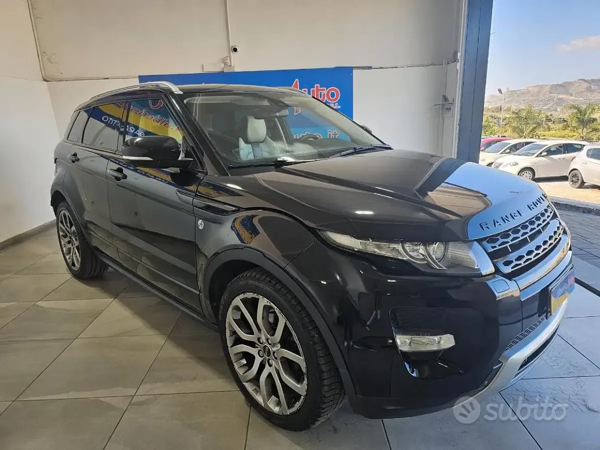Usata Land Rover Range Rover evoque Dynamic 150 CV (110 kW) 2012 Nero SUV