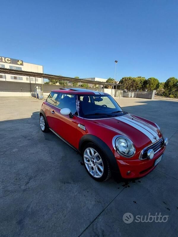Usata Mini Cooper 95 CV (69 kW) 2008 Rosso Utilitaria