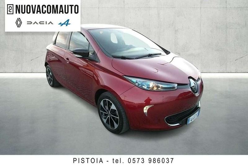 Usata Renault Zoe Intens 80 kW (109 CV) 2019 Rosso Utilitaria