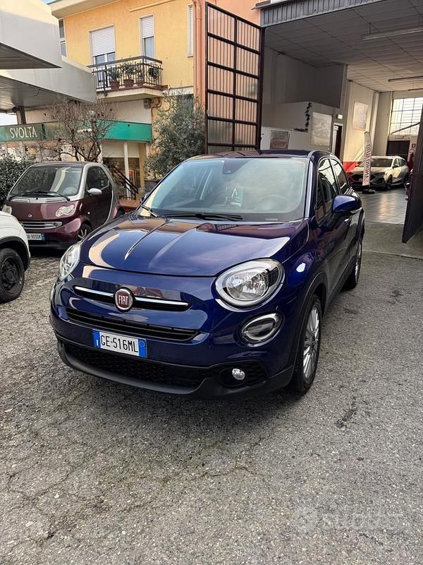 Usata Fiat 500X Cross 120 CV (88 kW) 2021 Blu SUV
