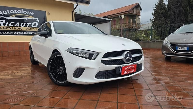 Usata Mercedes A180 116 CV (85 kW) 2019 Bianco Berlina