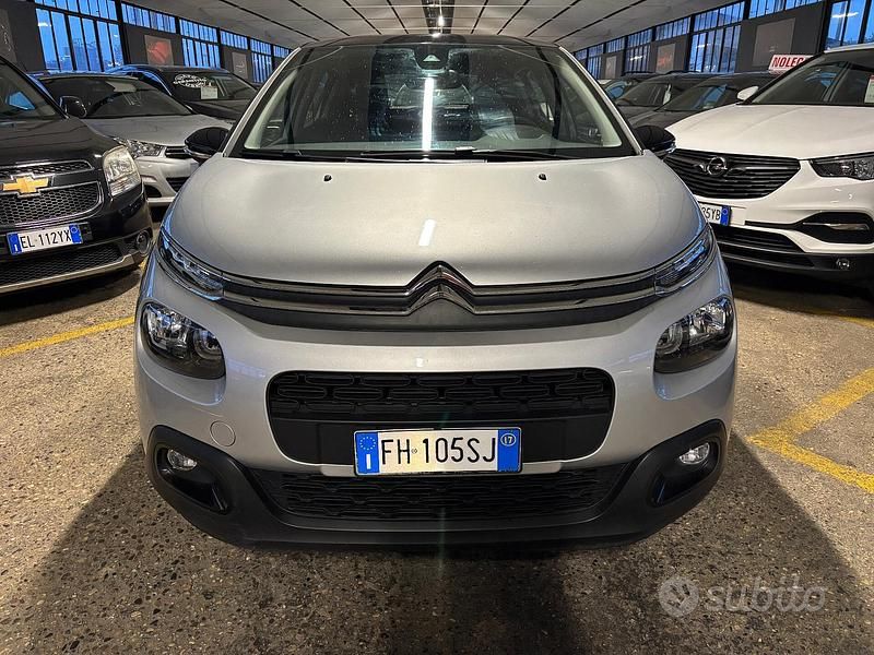 Usata Citroën C3 PureTech 82 CV (60 kW) 2017 Grigio Berlina