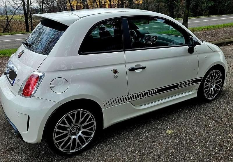 Usata Abarth 595 Competizione 159 CV (116 kW) 2014 Bianco Utilitaria