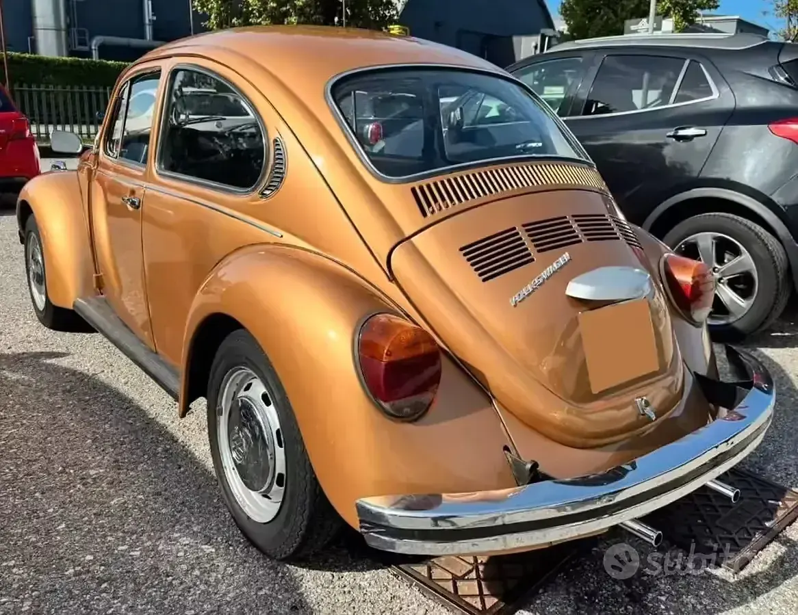 Usata VW Käfer 1970 Giallo Berlina