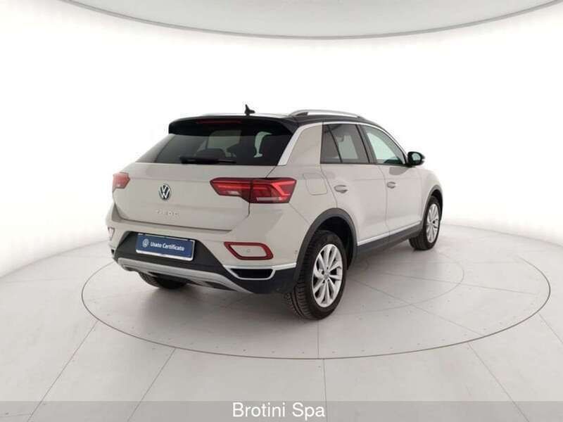 Usata VW T-Roc Style 150 CV (110 kW) 2022 Grigio SUV
