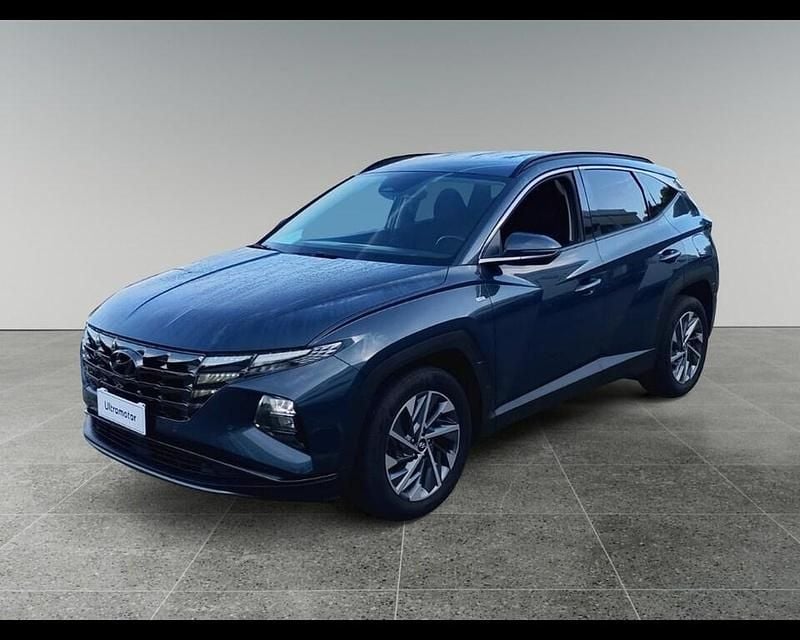 Usata Hyundai Tucson 136 CV (100 kW) 2021 Bleu metallizzato scuro SUV