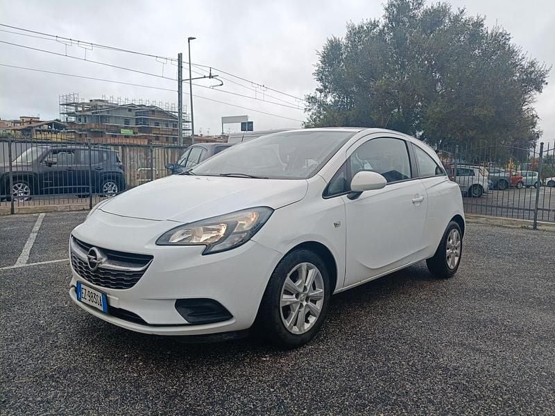 Bianco Usata 2015 Opel Corsa Due volumi | 6290 € (Ottimo prezzo) - Immagine 1/4