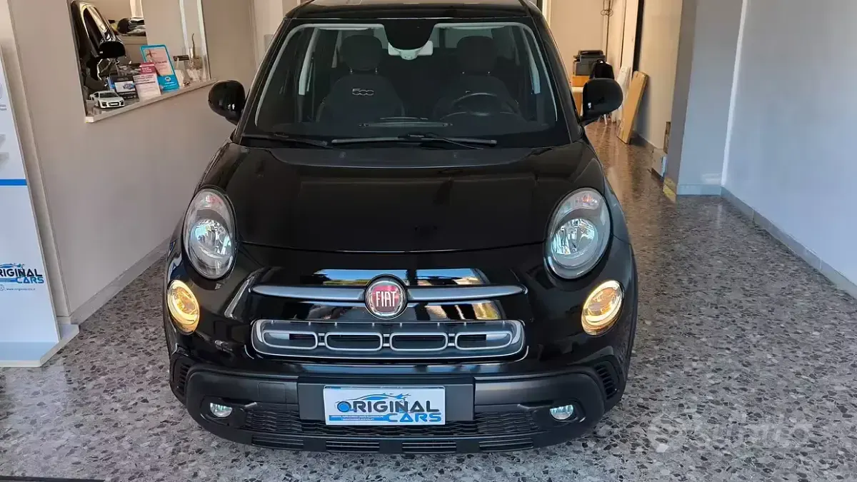 Usata Fiat 500L Cross 95 CV (69 kW) 2018 Nero Monovolume