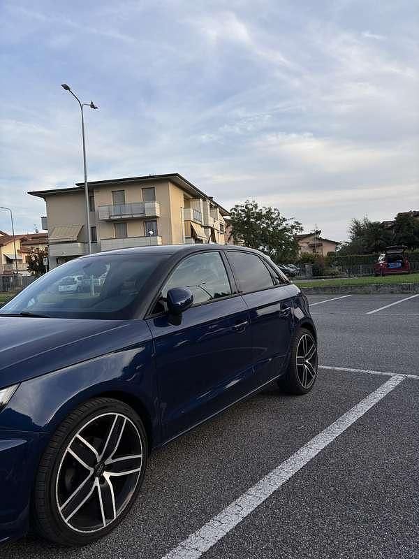 Usata Audi A1 S-Line 90 CV (66 kW) 2018 Blu/azzurro Utilitaria