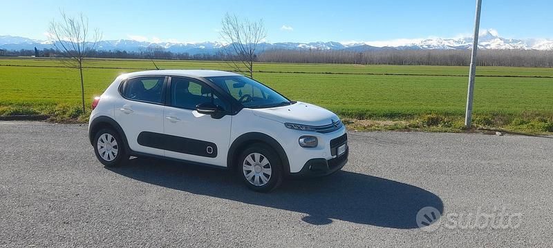 Usata Citroën C3 75 CV (55 kW) 2018 Bianco Utilitaria