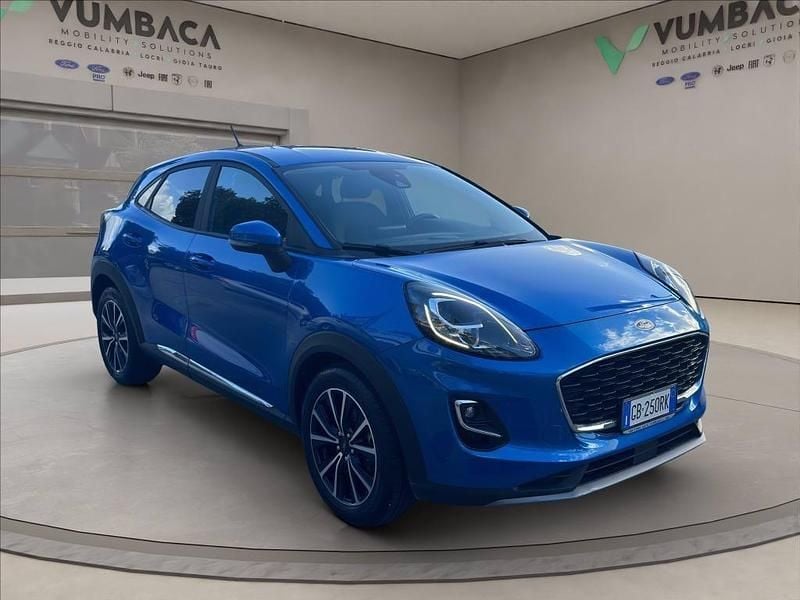 Usata Ford Puma Titanium S 125 CV (91 kW) 2020 Blu metallizzato SUV