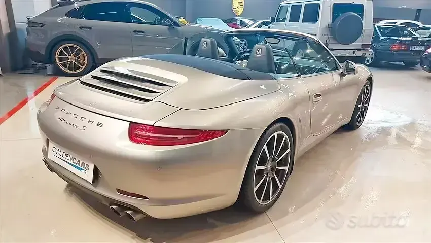 Usata Porsche 911 Carrera S Cabriolet 400 CV (294 kW) 2012 Grigio Cabrio