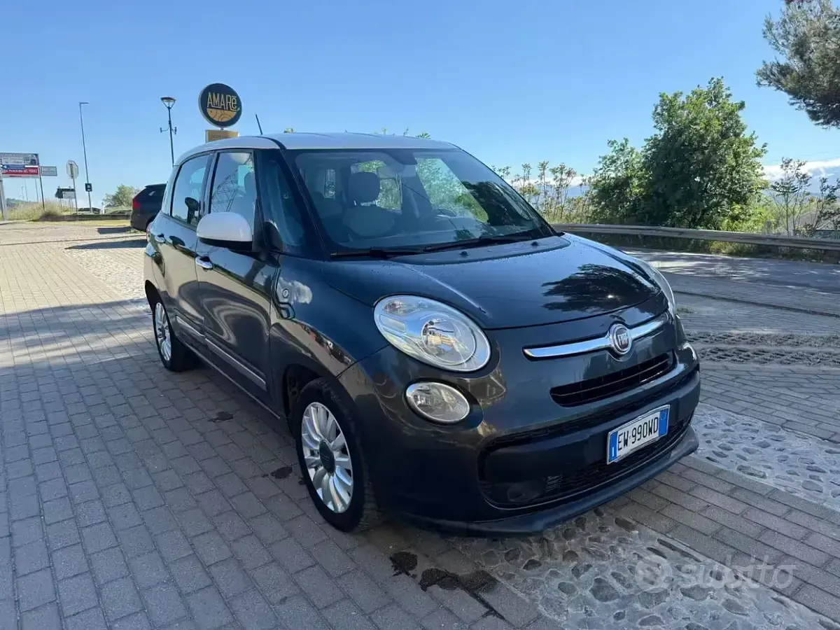 Usata Fiat 500L 84 CV (61 kW) 2014 Nero Monovolume