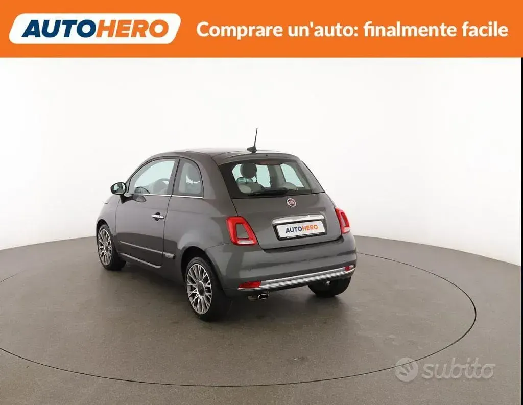 Usata Fiat 500 Lounge 95 CV (69 kW) 2018 Grigio Utilitaria