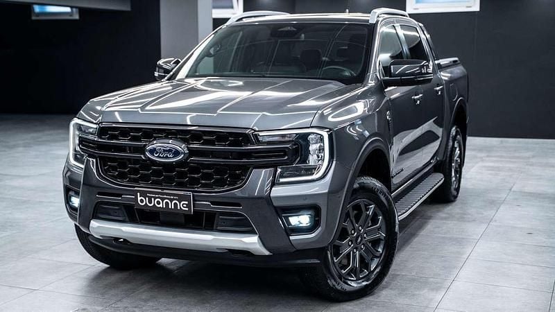 Usata Ford Ranger Wildtrack 205 CV (150 kW) 2024 Grigio scuro metall perlato Pick-up