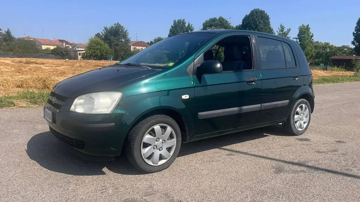 Usata Hyundai Getz 63 CV (46 kW) 2003 Verde Utilitaria