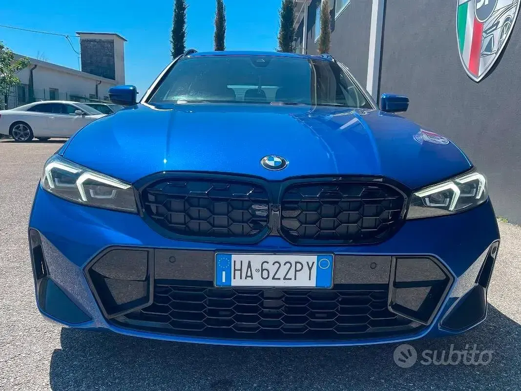 Brugt BMW 320e M Sport 2023 Blå Stationcar