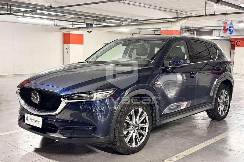 Usata Mazda CX-5 Exclusive 150 CV (110 kW) 2021 Blu SUV