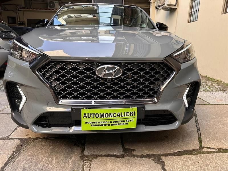 Usata Hyundai Tucson N Line 136 CV (100 kW) 2019 Grigio SUV