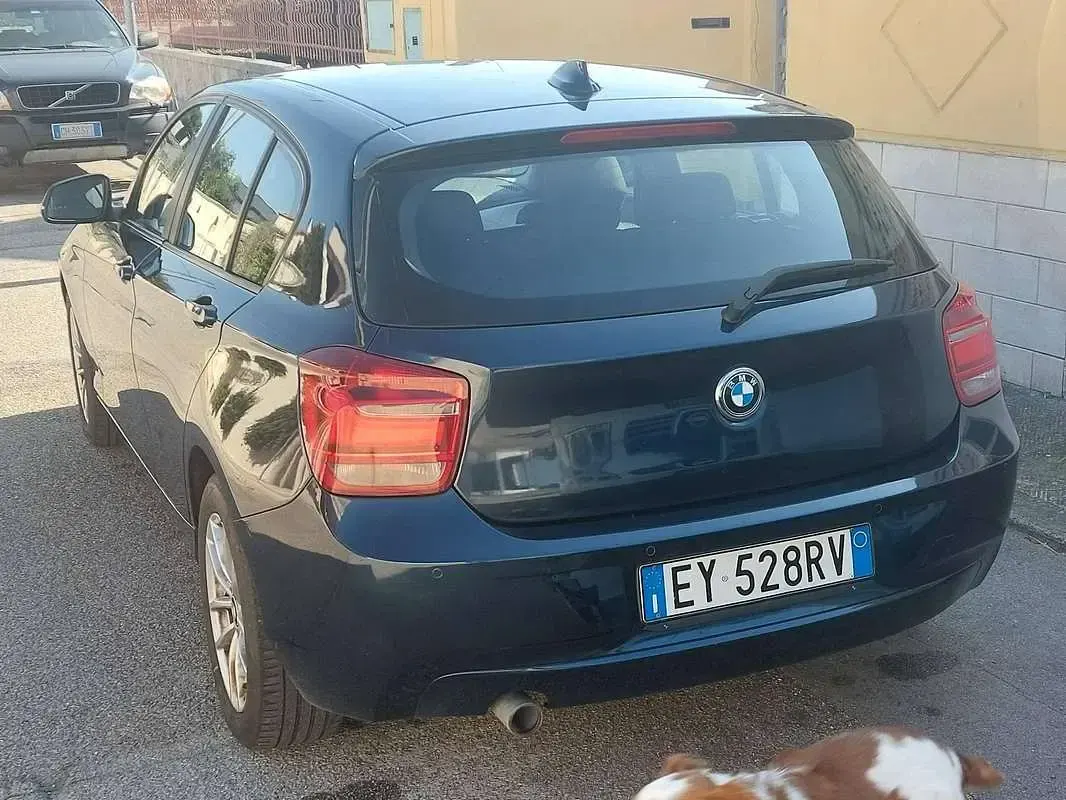 Usata BMW 116 116 CV (85 kW) 2015 Blu/azzurro Utilitaria